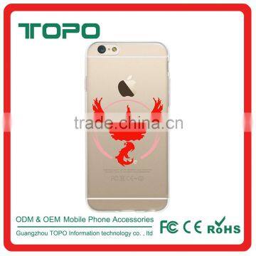 Transparent Clear Tpu Pokemon go Soft Case for Iphone 6 6s 7 Plus Tpu Pokemon go Soft Phone Case photo-2