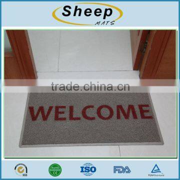 Skid-proof custom floor mats entrance welcome print door mat