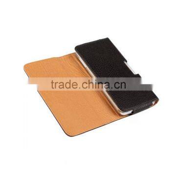 Hot Sell Push and Pull Style Leather Universal Flip Phone Case photo-6