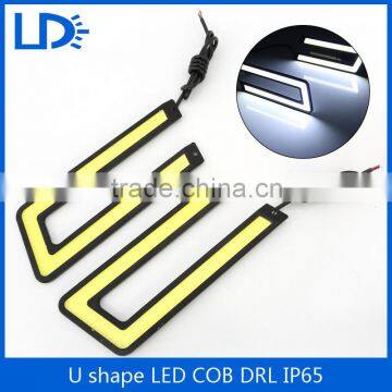 Metal Daytime Running Light waterproof LED COB DRL day time running light