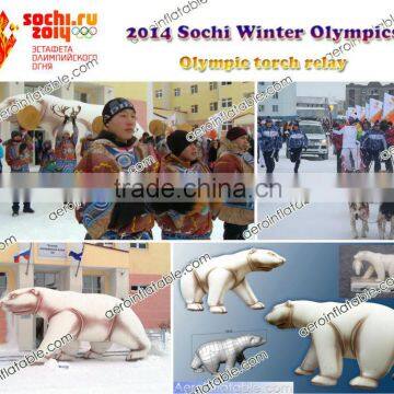 2014 Sochi Winter Olympics Inflatable large mascot polar bear