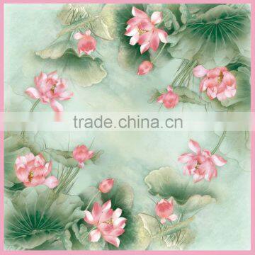 Digital Print Personalized Silk Scarf