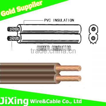 18 Gauge / 2 Conductor Parallel Wires Cables With PVC Insulation photo-5