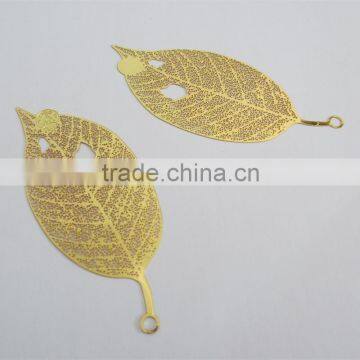 Copper Leaves Bookmark,gold Bookmark photo-3