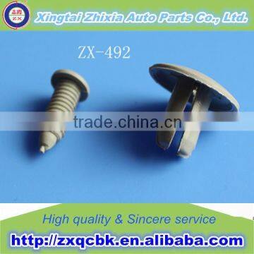 Hot sell !! Hebei ZHIXIA brand auto plastic buckles/plastic retaining clips