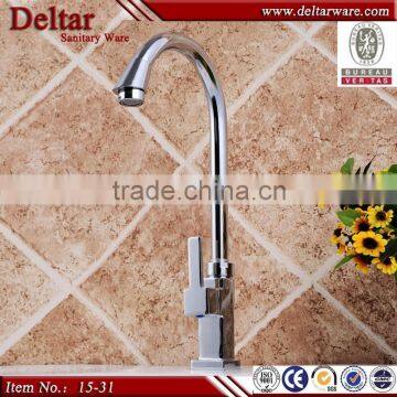 modern Brass Chromed faucet cold water kitchen water heater tap