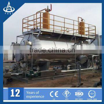 Three Phase (Crude Oil/Water/Gas) Horizontal Skid Mounted Seperator