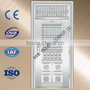 new stainless steel door,cheap and fine,safety door design with grill