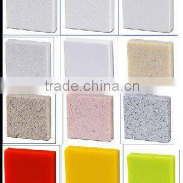 UV Stability pure acrylic solid surface,artificial marble sheet