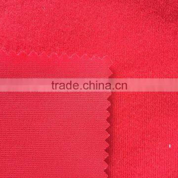 100% Polyester Tricot Brushed Fabric