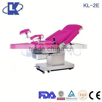 KL-2E Stainless Steel OBS Bed Surgical delivery bed Stainless steel hospital bed