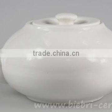 1000ml Plain White Decal Logo Customized Porcelain Teapot China Original