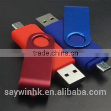 Promoting swivel U disk customized USB flash drive for mobile phone