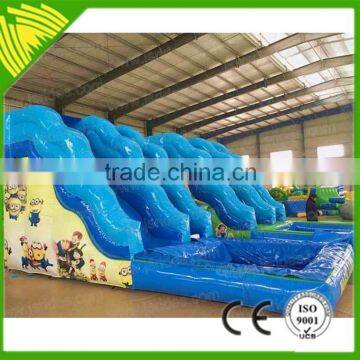 Inflatable Water Slides Giant Inflatable Water Slide With Pool photo-3