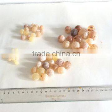 Colombian Amber (Copal) - Raw Round Beads