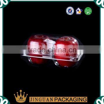 Fashion Custom PVC/PS Food Plastic Apple Packaging Tray Wholesale