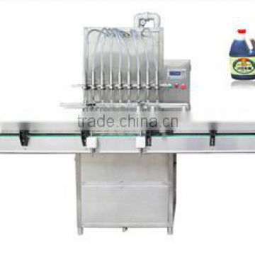 Eight Nozzles Automatic Linear Liquid Filling Machine