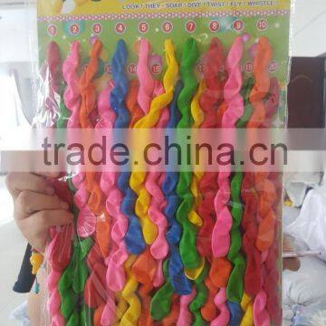 Colorful Screw Balloons for Decoration photo-4