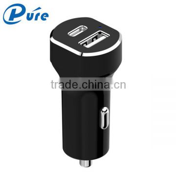 Promotional Output DC 5V 3A/2A/1.5A Fast Car Charger Double Speed Fast Charge Universal Portable Dual USB Car Charger