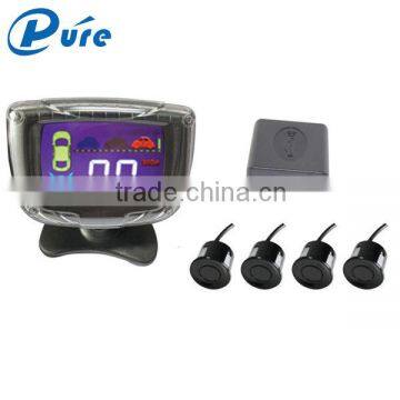 Hot Sale Four Sensors Wireless Parking Sensor with LCD Display Car Security Parking Sensor