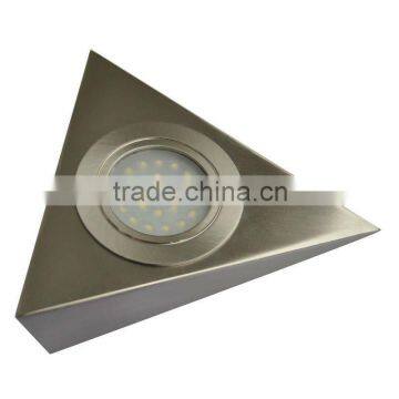 Hot sale CE 1.6W 12V LED triangular surface mounted on furniture and cabinet light