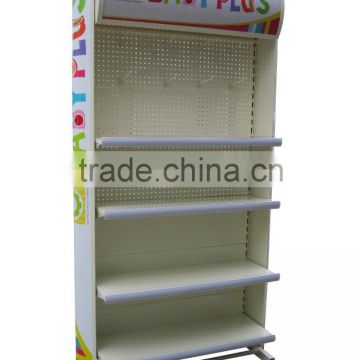 High quality peg display rack / hanging metal display rack