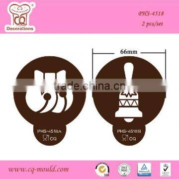 Fondant Cupcake Decorating Cake Design Stencil