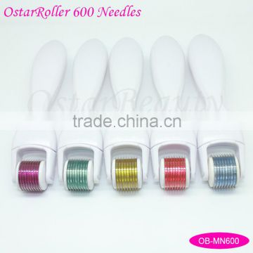 600 Needles DermaRoller Micro Needle Therapy (OstarBeauty)