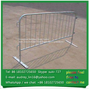 Outdoor temporary construction site steel barricade metal road barricade export tokyo