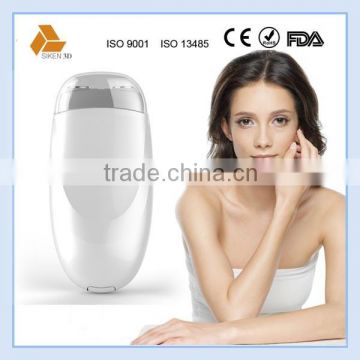 Ultrasonic photon ionic beauty slimming massager led red light remove acne dead skin beauty device