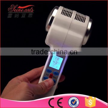 Beauty equipment LCD ultrasonic hot and cold hammer personal massager