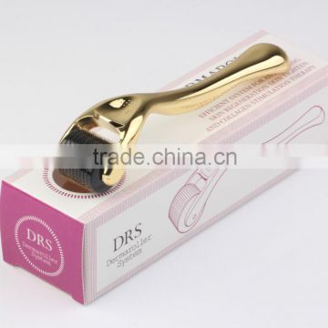 Wholesale 540 Titanium Needles 2.0mm Metallic Golden/Silver Handle DTS Derma Roller