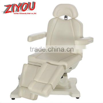 Flexible angel adjustment used electric massage table with 5 motors