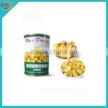 Canned mushroom pieces and stems
