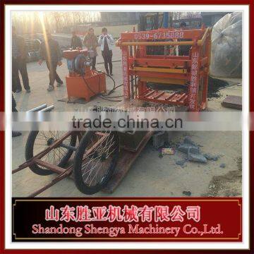 Simple Operation Hydraulic Concrete Block Making Machine QT4-30 Made in China Hydroform Cement Brick Shaping Equipment Price photo-2