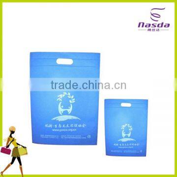 high quanlity die cut non woven fabric shopping bag