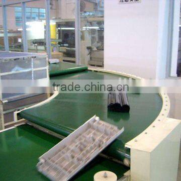 90 degree pvc belt conveyor