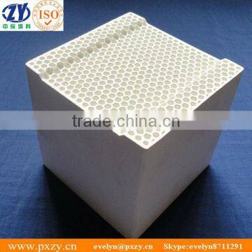 cordierite thermal storage honeycomb ceramics for RTO heat exchanger