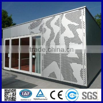 Galvanized punched metal plate