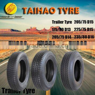 China tire manufacturer ST Bias caravan trailer tire 175/80D13