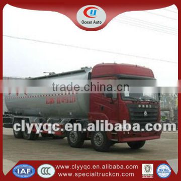 new 8*4 dry bulk cement powder delivery truck,bulk cement trailer