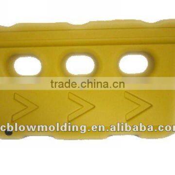 OEM blow molding plastic road barrier safety useful water filled traffic barrier