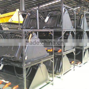 4 in 1 Bucket for Skid Steer Loader, Bohcat Bucket, Combination Bucket, Skid Steer Loader Attachments photo-4