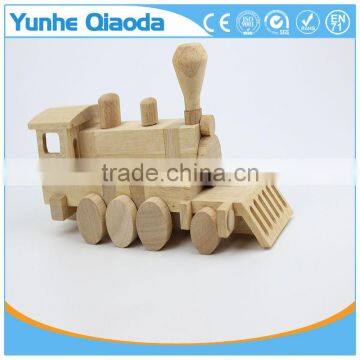 Blockle Srailway Engine 3D Woodcraft Kit Assemble Paint DIY Toys for Kids Adults the Best Birthday Gift photo-5