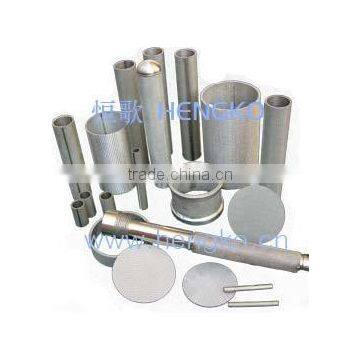 Sintered Stainless Steel Multilayer Wire Mesh Welding Gas Filter Cartridge photo-3