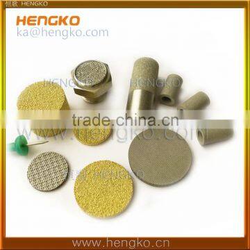 1 2 5 30 40 70 80 Microns Porosity Sintered Metal Disc