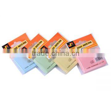 Color Paper Notices Lovely Square Sticky Custom Note Pad photo-3