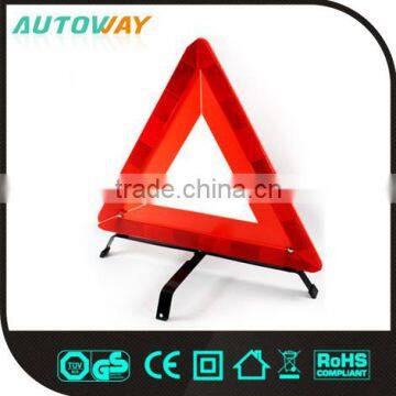 roadway safety produc reflective warning triangle sign