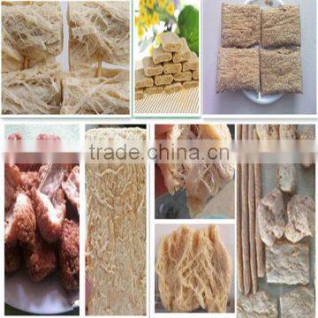 TVP FVP extruded Soy protein making machine from Jinan Dayi