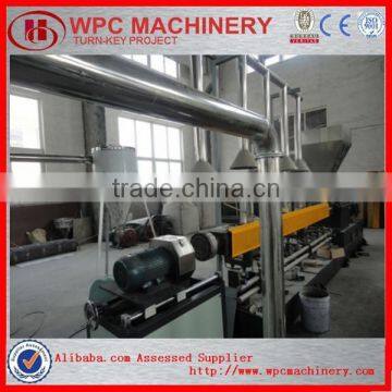 WPC Wood Plastic Recycle Pelleting Granulator Machine photo-6